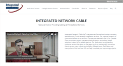 Desktop Screenshot of integratednetworkcable.com